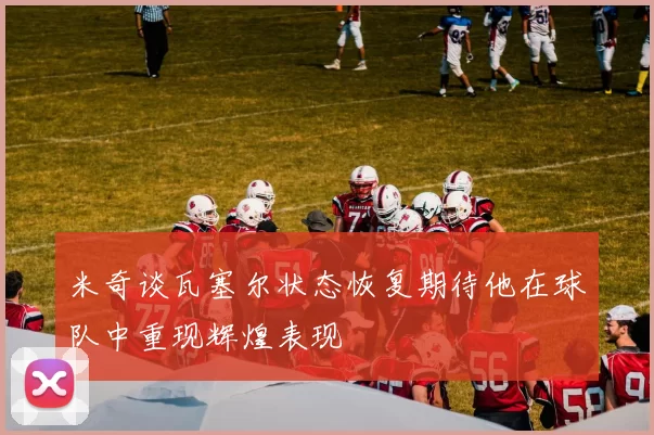 米奇谈瓦塞尔状态恢复期待他在球队中重现辉煌表现